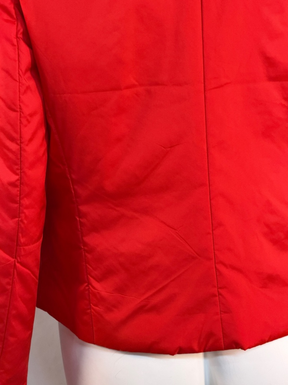 Lilla P Vibrant Red Single-Button Puff Blazer - Picture 7 of 11